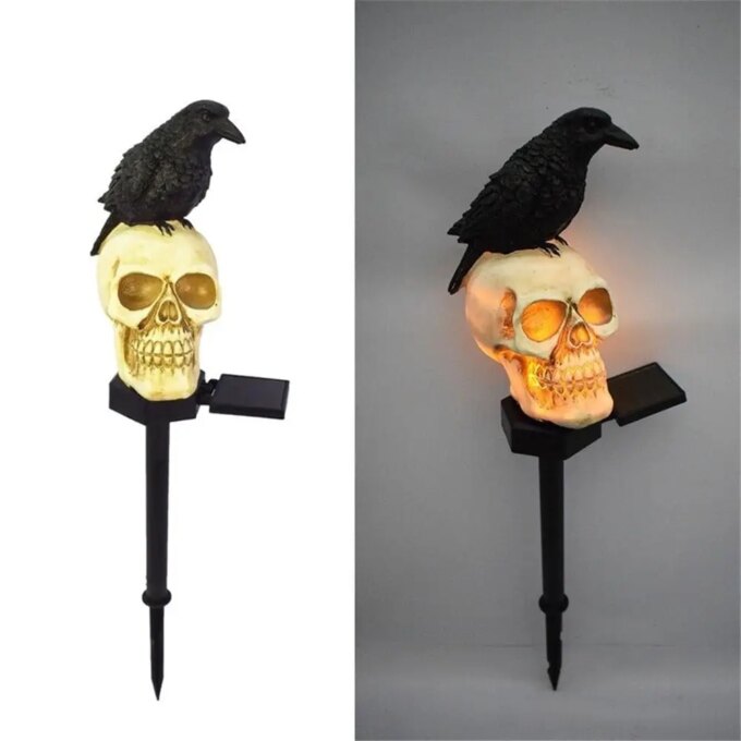 Halloween Outdoor Light Skeleton Ghost Horror Grimace Party Decor for Courtyard Home Holiday Lighting Garden Decoration - Image 3