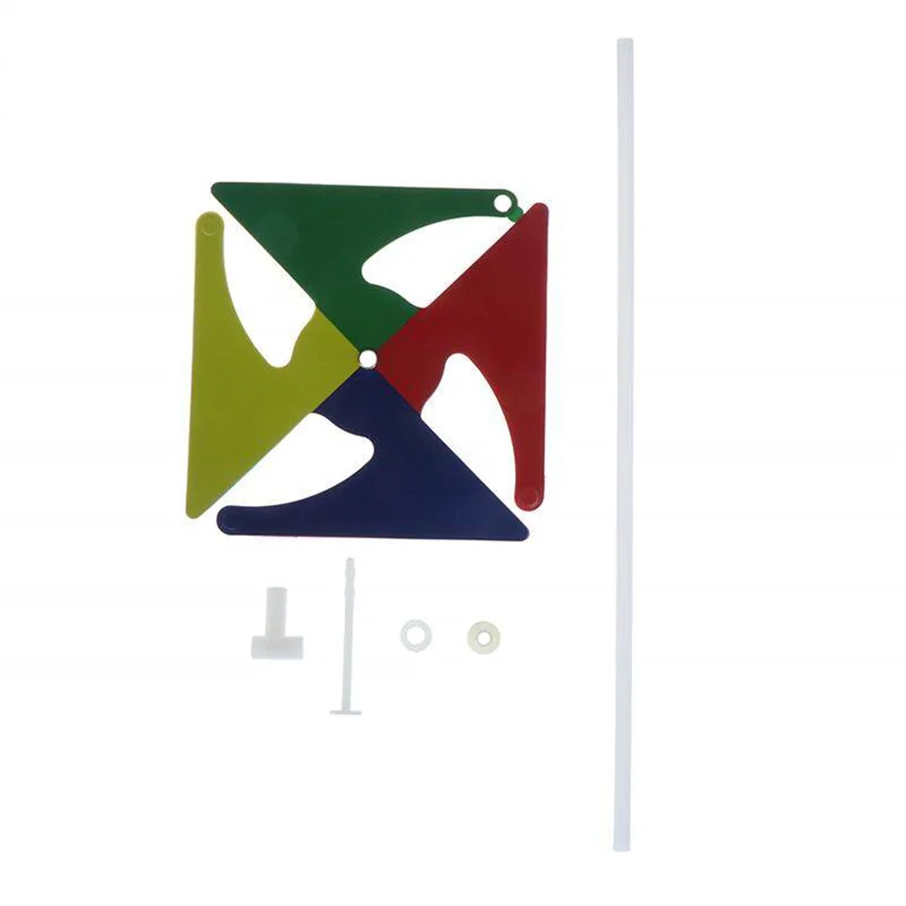 1Pcs Plastic 11in X 6.30in Garden Yard Party Outdoor Windmill Wind Spinner Ornament Decoration Kids Toys Handmade Craft Gifts
