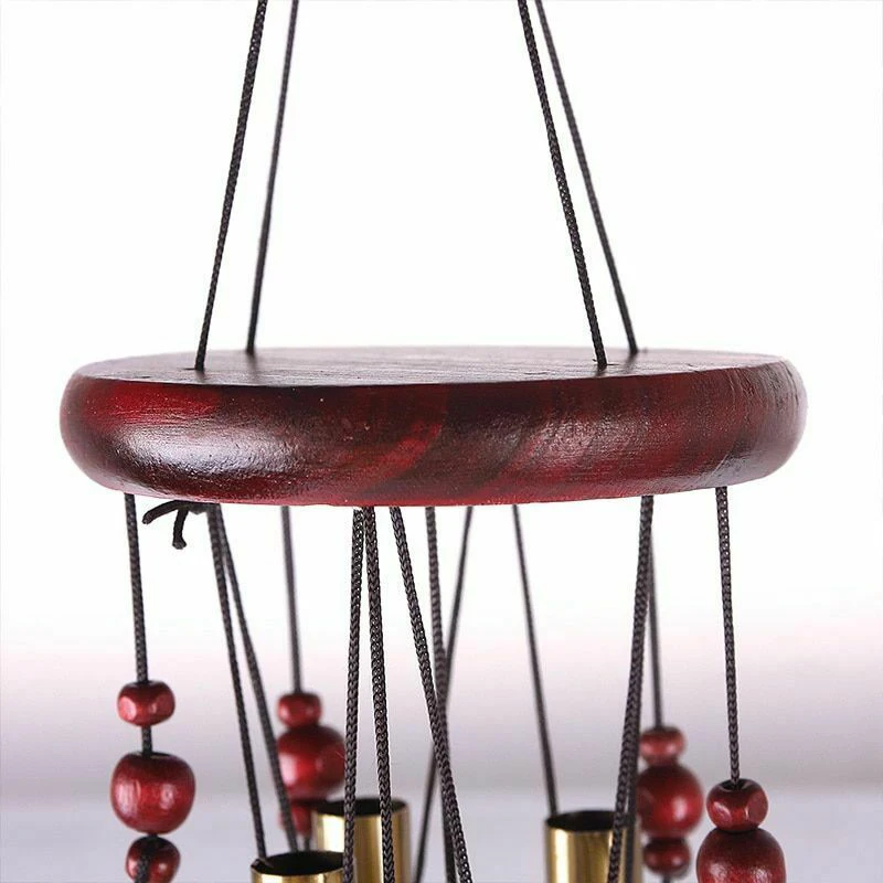 Large Wind Chimes Pendant Outdoor Metal Hollow Tubes Church Wind Chimes Bells Balcony Yard Garden Hanging Bell Home Decoration