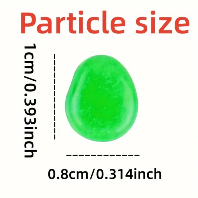 100pcs Glow In The Dark Pebbles, Resin Luminous Stones For Landscape, Garden Paths, Potted Plants, Parks, Aquarium Decor, - Image 5