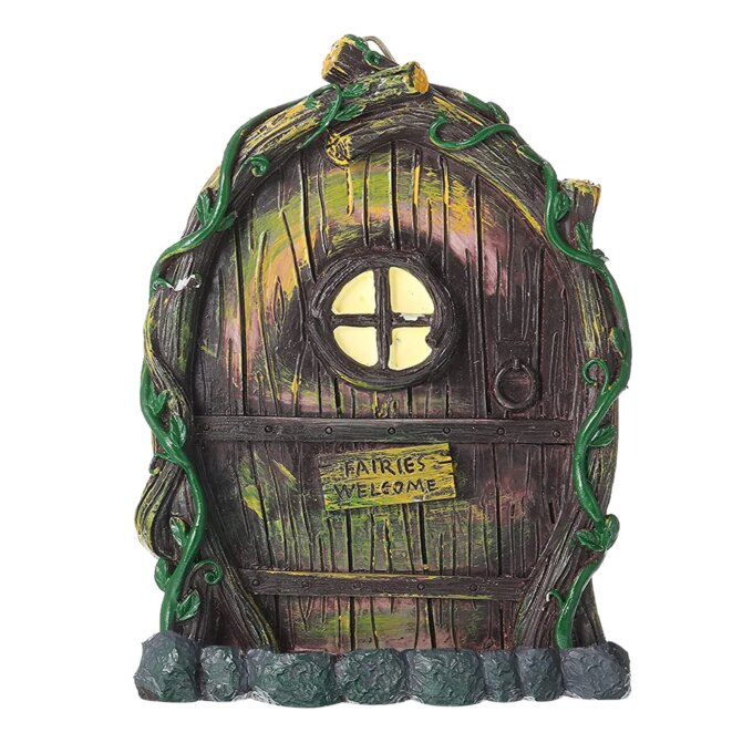 Fairys Doors For Trees Outdoor Miniature Fairys Door For Tree Decoration Fairys Garden Accessories - Image 5
