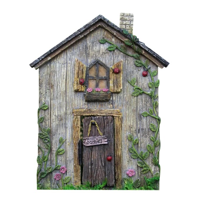 Fairys Doors For Trees Outdoor Miniature Fairys Door For Tree Decoration Fairys Garden Accessories