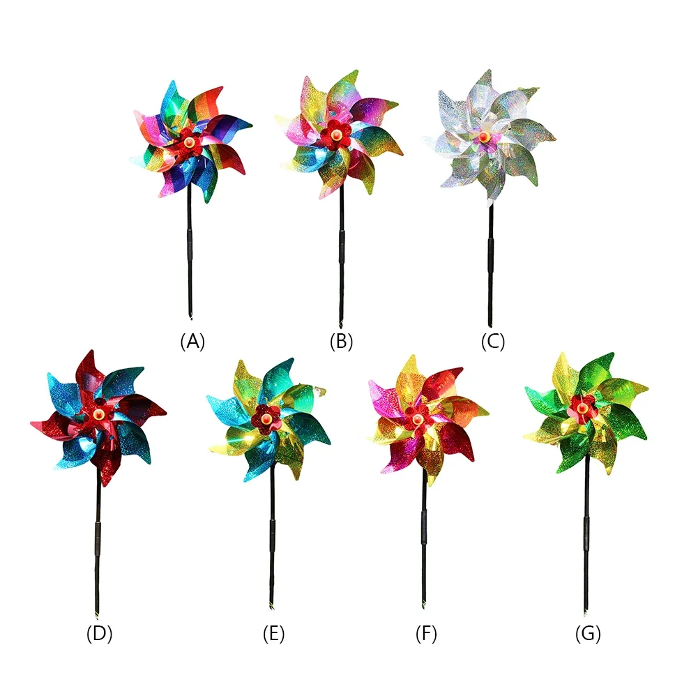 20-1pcs Bird Repeller Wind Spinner Pinwheels Reflective Bird Deterrent Windmill Repellent Outdoor Garden Decoration Bird Trap