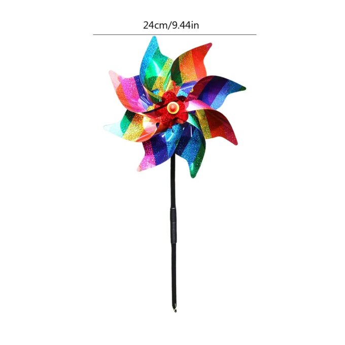 20-1pcs Bird Repeller Wind Spinner Pinwheels Reflective Bird Deterrent Windmill Repellent Outdoor Garden Decoration Bird Trap - Image 6