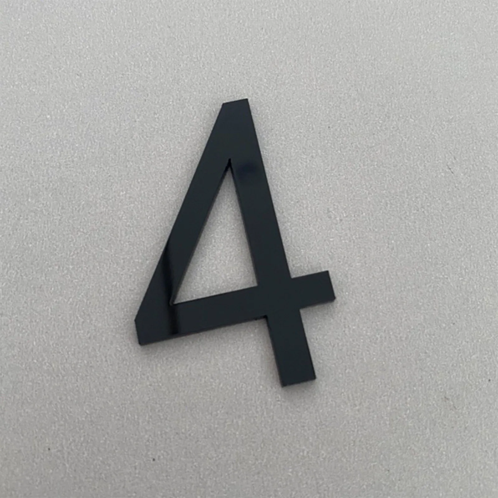 Adhesive 3D Door Sign Outdoor Email Apartment Hotel Room Address Modern Home Acrylic Stereoscopic Digital Creative Number Plate