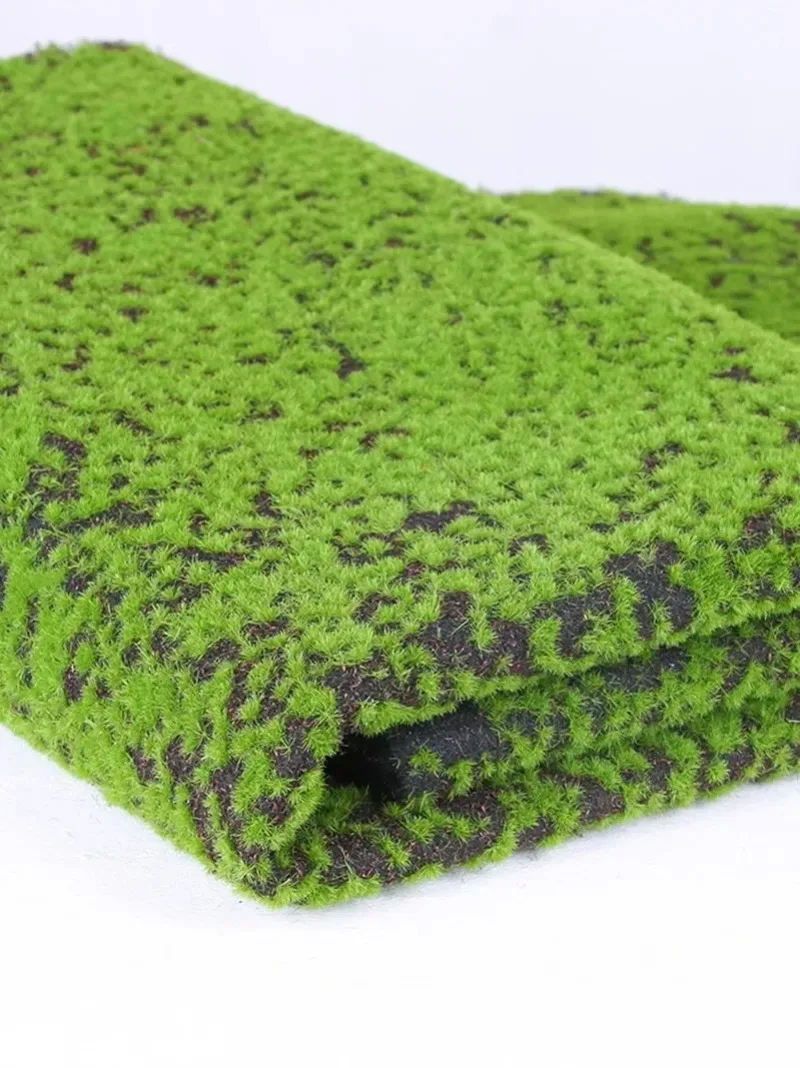 Artificial Turf Moss Simulation Grassland Fake Grass Lawn Carpet Artificial Musgo Turf Synthetic Grass Outdoor Garden Decoration