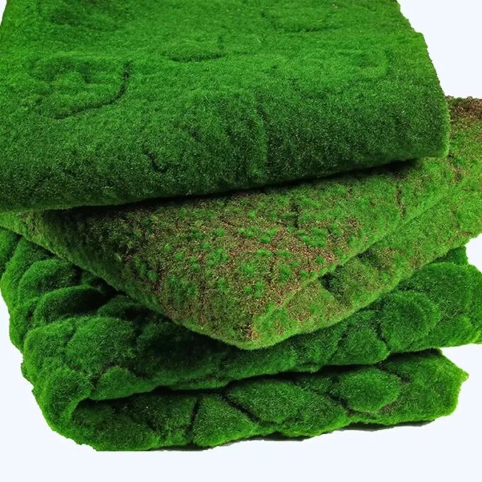 Artificial Turf Moss Simulation Grassland Fake Grass Lawn Carpet Artificial Musgo Turf Synthetic Grass Outdoor Garden Decoration - Image 2