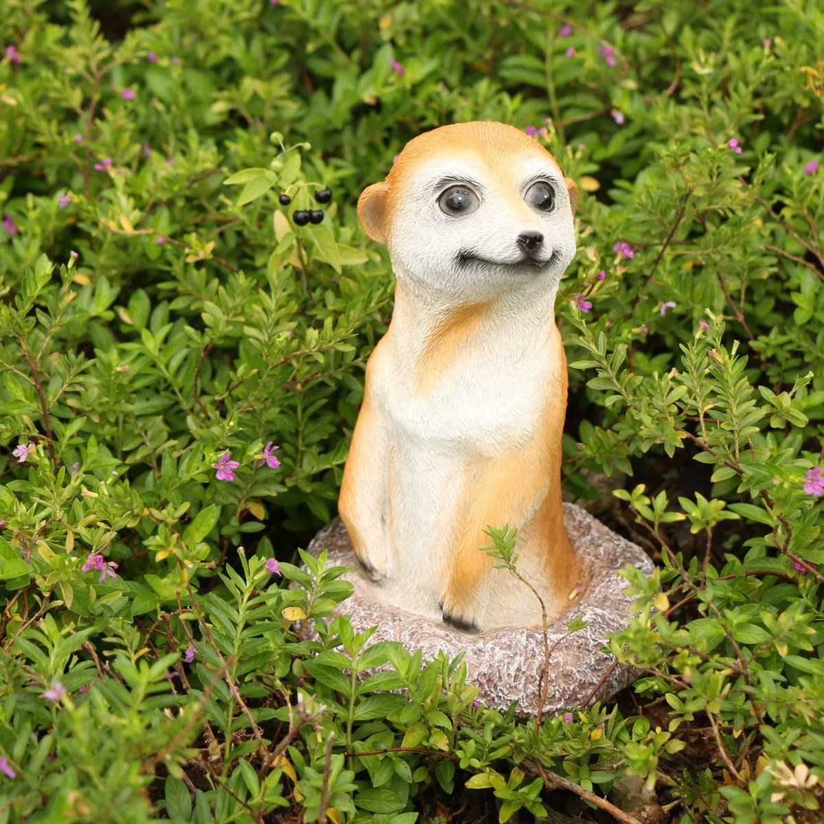 1 piece of meerkats and meerkats simulation animal ornaments, outdoor garden hall balcony decorations