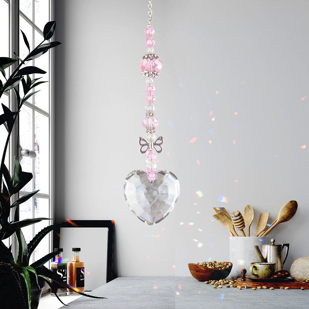 Crystal Reflective Jewelry Hangable Crystal Frame Pendant Car Accessories Window Accessories Outdoor Garden Decoration Crystal Reflective Jewelry Hangable Crystal Frame Pendant Car Accessories Window Accessories Outdoor Garden Decoration