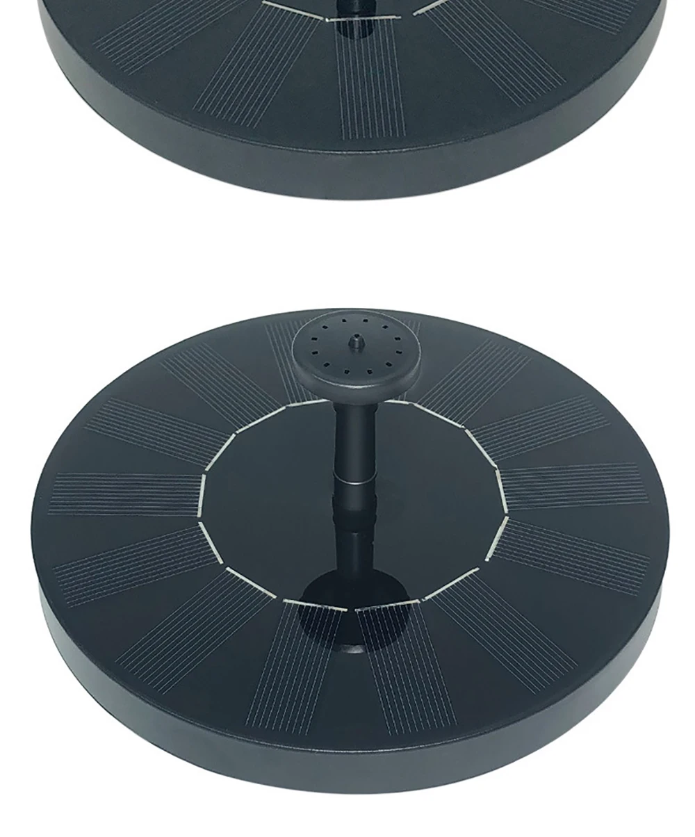 Mini Solar Water Fountain Pool Pond Waterfall Fountain Garden Decoration Outdoor Bird Bath Solar Powered Fountain Floating Water