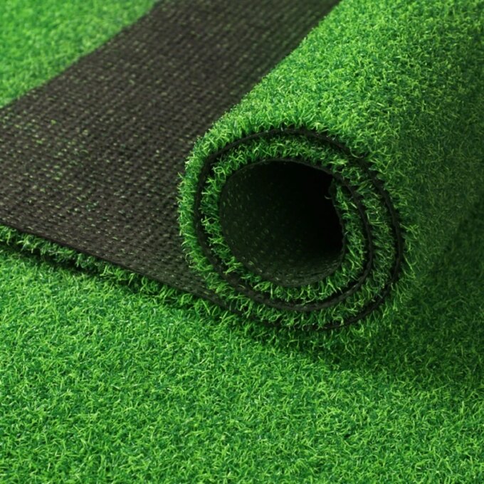 Green Artificial Lawn Realistic Grass Pad Simulation Pet Lawn Mats Thick Synthetic Fake Mat For Outdoor Garden Patio Landscape