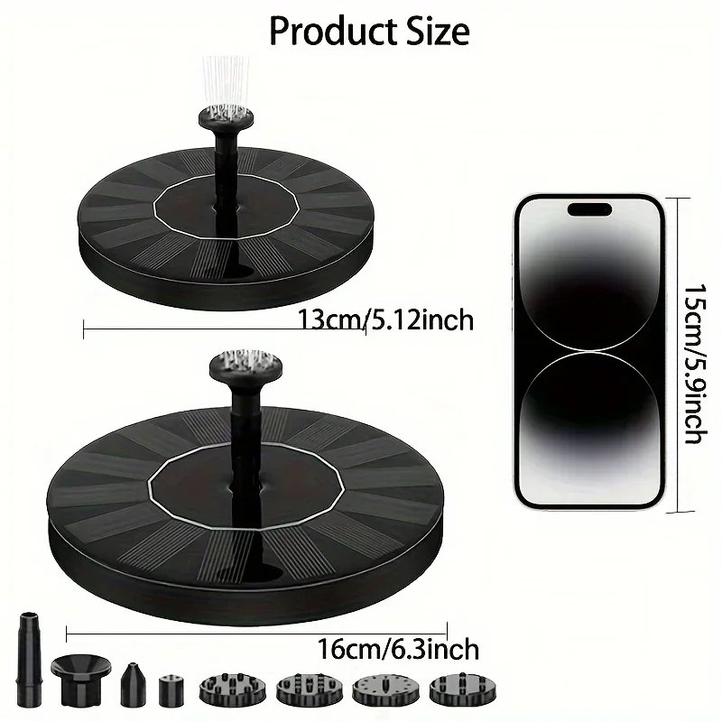 Outdoor Solar Fountain Swimming Pool Solar Fountain Pump Device Is A Must-have for Summer Suitable for Ponds and Gardens Outdoor Solar Fountain Swimming Pool Solar Fountain Pump Device Is A Must-have for Summer Suitable for Ponds and Gardens
