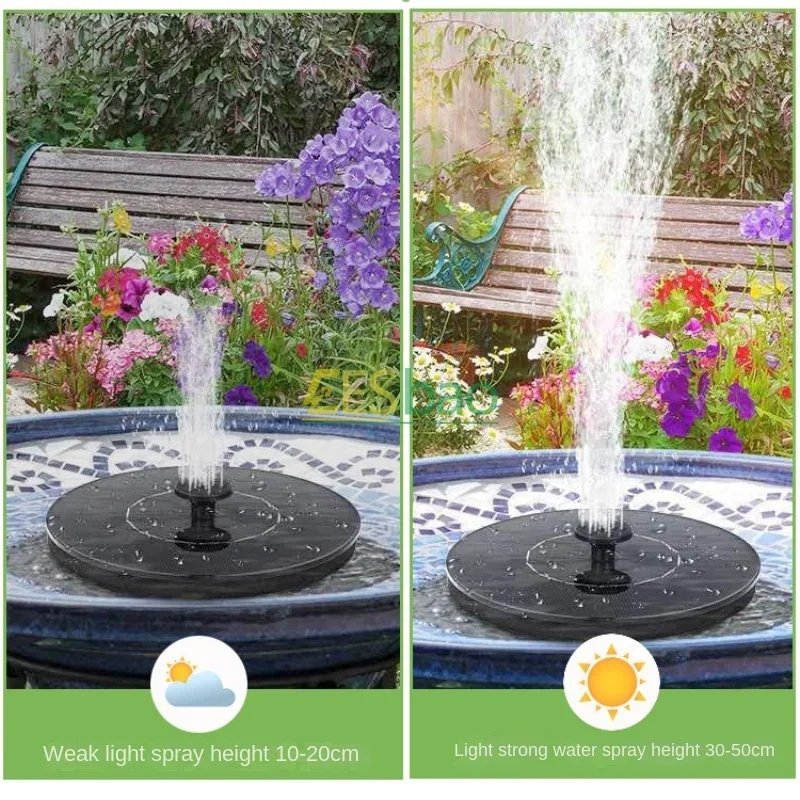 Outdoor Solar Fountain Swimming Pool Solar Fountain Pump Device Is A Must-have for Summer Suitable for Ponds and Gardens Outdoor Solar Fountain Swimming Pool Solar Fountain Pump Device Is A Must-have for Summer Suitable for Ponds and Gardens