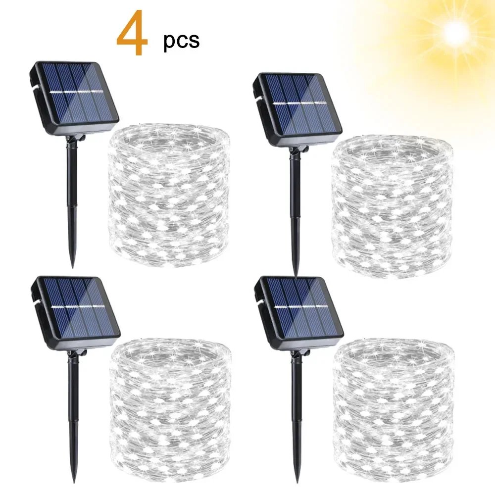 4 Pcs White