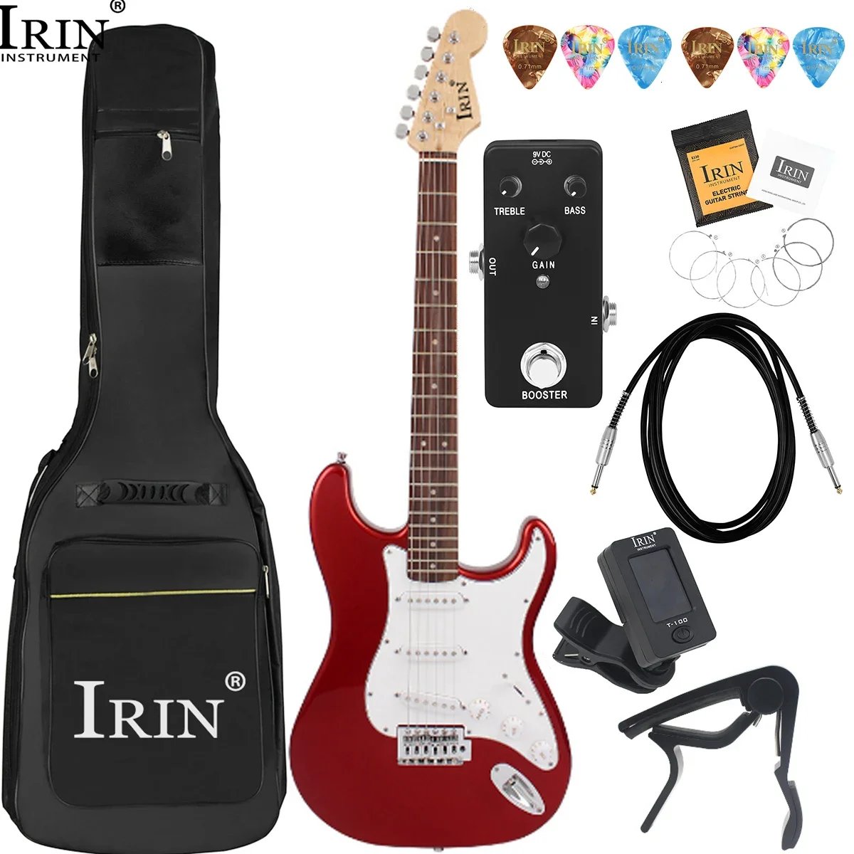 IRIN 6-String Electric Guitar for Students And Rock Band Trendy Play Essential String Instrument for Campus Musicians IRIN 6-String Electric Guitar for Students And Rock Band Trendy Play Essential String Instrument for Campus Musicians