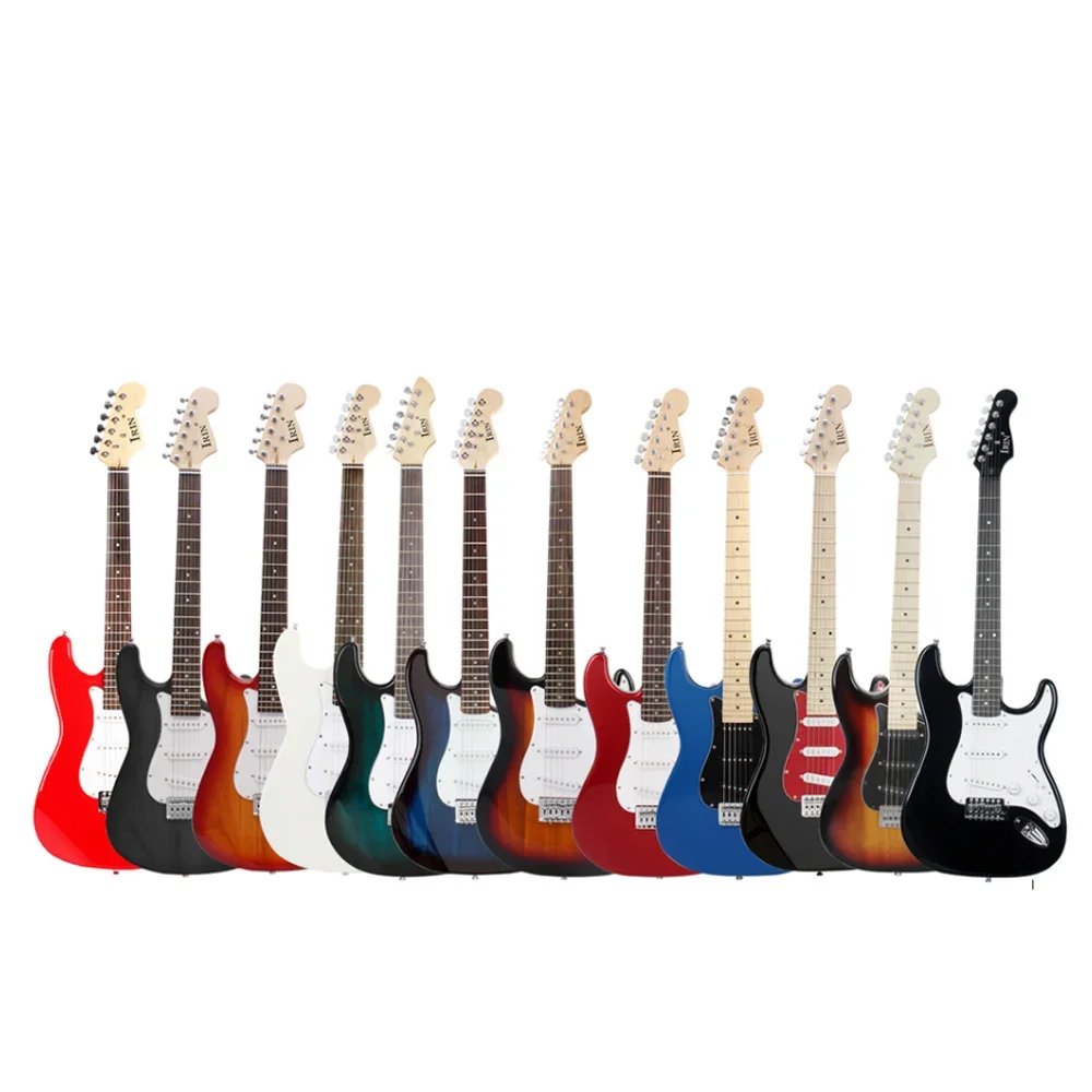 IRIN 6-String Electric Guitar for Students And Rock Band Trendy Play Essential String Instrument for Campus Musicians IRIN 6-String Electric Guitar for Students And Rock Band Trendy Play Essential String Instrument for Campus Musicians