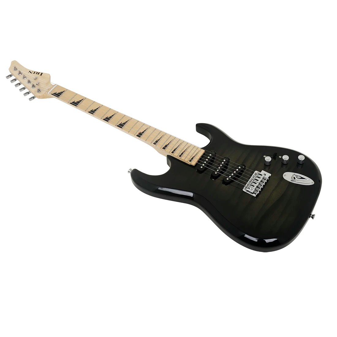 IRIN Electric Guitar ST Model 6 String Tiger Stripe 39 Inch Scale 24 Frets Solid Body Guitar for Beginners And Professionals IRIN Electric Guitar ST Model 6 String Tiger Stripe 39 Inch Scale 24 Frets Solid Body Guitar for Beginners And Professionals