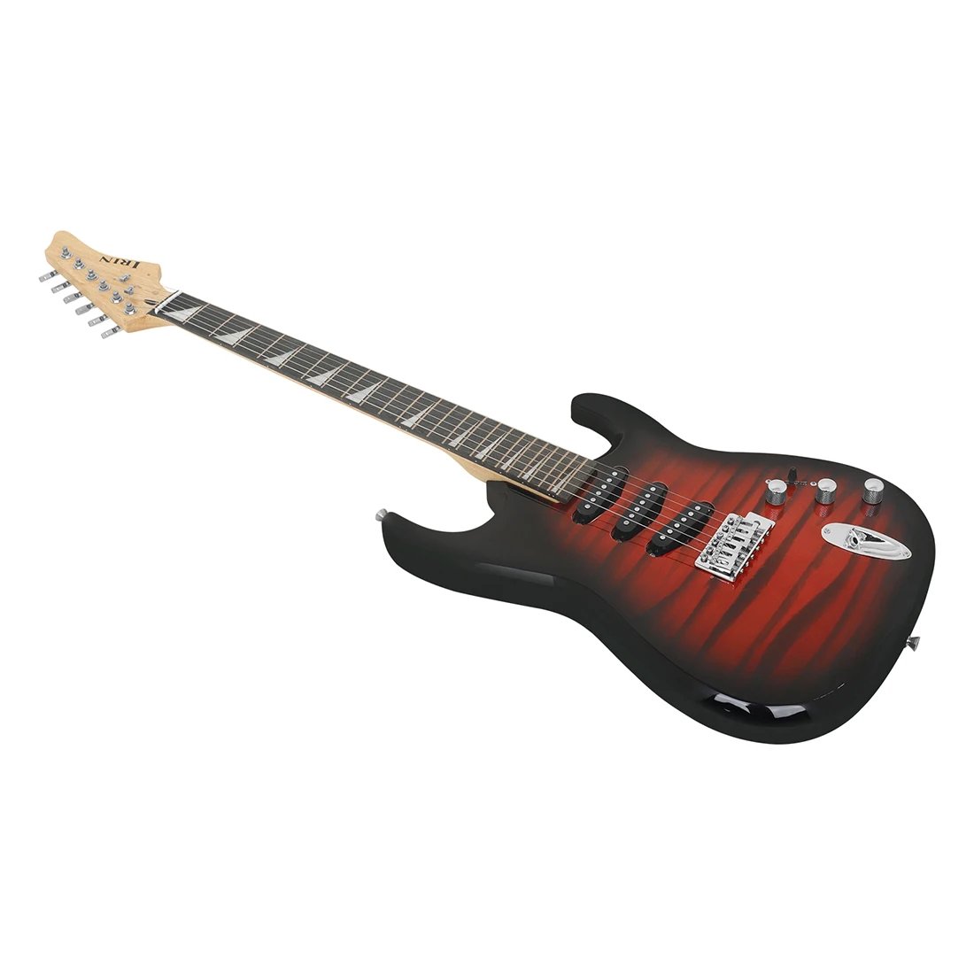 IRIN Electric Guitar ST Model 6 String Tiger Stripe 39 Inch Scale 24 Frets Solid Body Guitar for Beginners And Professionals IRIN Electric Guitar ST Model 6 String Tiger Stripe 39 Inch Scale 24 Frets Solid Body Guitar for Beginners And Professionals