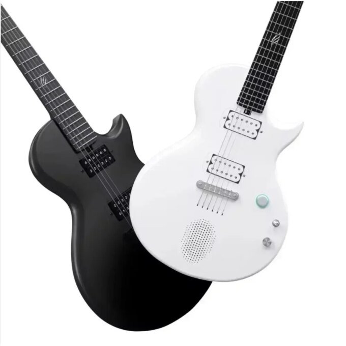 ENYA Nova Go Sonic Carbon Fiber Electric Guitar with Bag for Beginner Adults - Image 6