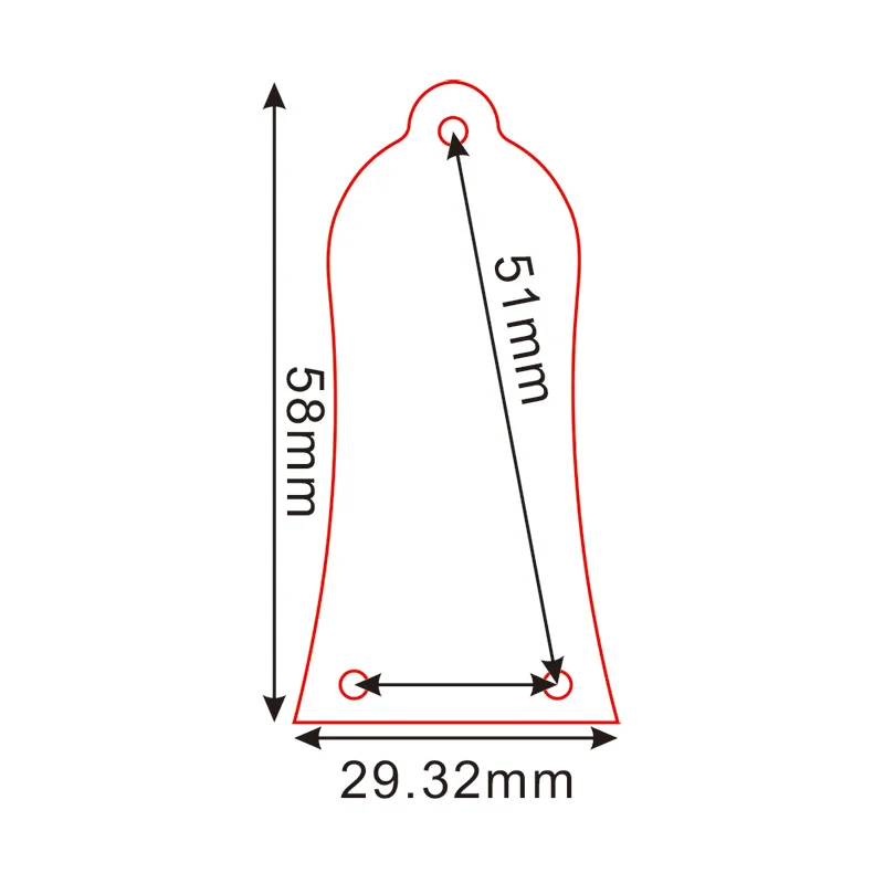 Fei Man Custom Guitar Parts For 1 PCS US Epi Guitar Standard TRUSS ROD COVER PLATE