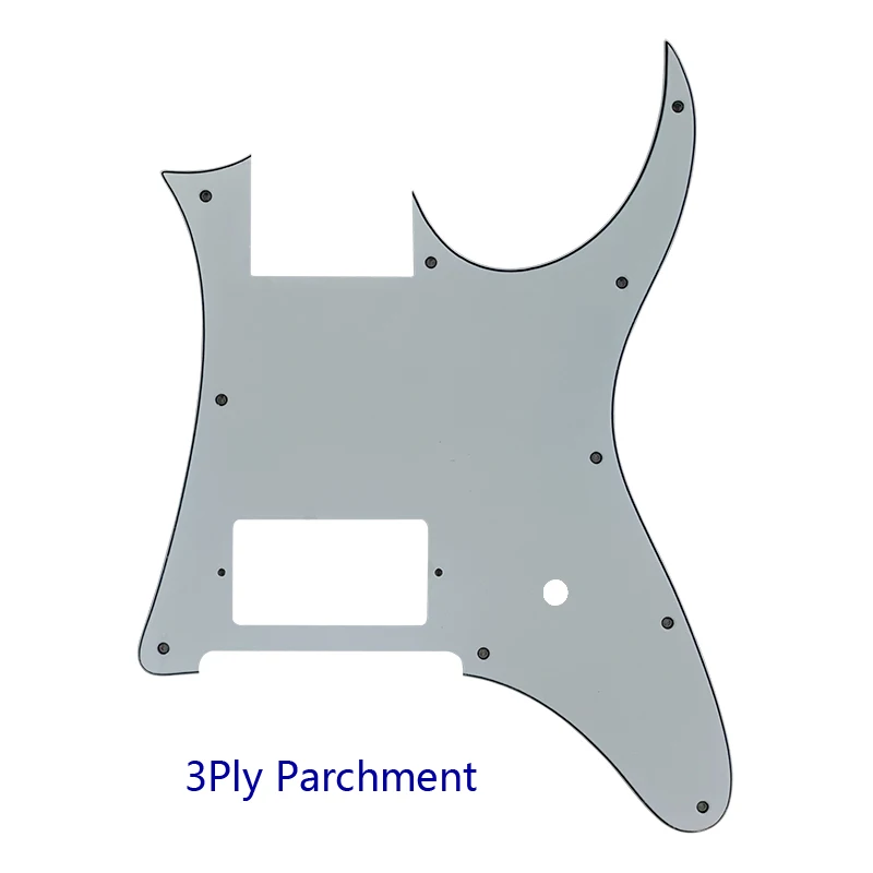 Pleroo Custom Guitar Parts - For MIJ Ibanez RG 350 EX Guitar Pickguard Blank With Bridge Humbucker Pickup Scratch Plate Black Pleroo Custom Guitar Parts - For MIJ Ibanez RG 350 EX Guitar Pickguard Blank With Bridge Humbucker Pickup Scratch Plate Black