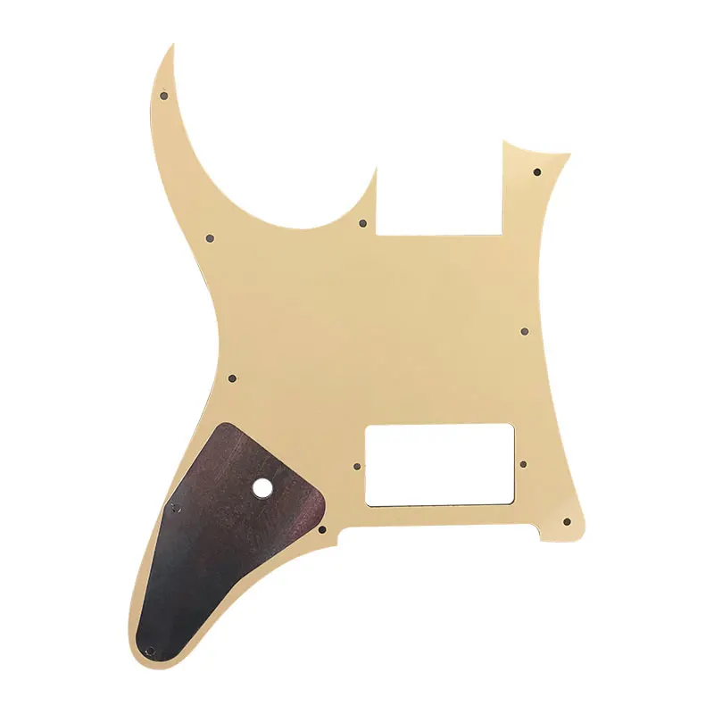 Pleroo Custom Guitar Parts - For MIJ Ibanez RG 350 EX Guitar Pickguard Blank With Bridge Humbucker Pickup Scratch Plate Black Pleroo Custom Guitar Parts - For MIJ Ibanez RG 350 EX Guitar Pickguard Blank With Bridge Humbucker Pickup Scratch Plate Black