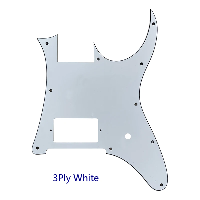 Pleroo Custom Guitar Parts - For MIJ Ibanez RG 350 EX Guitar Pickguard Blank With Bridge Humbucker Pickup Scratch Plate Black Pleroo Custom Guitar Parts - For MIJ Ibanez RG 350 EX Guitar Pickguard Blank With Bridge Humbucker Pickup Scratch Plate Black
