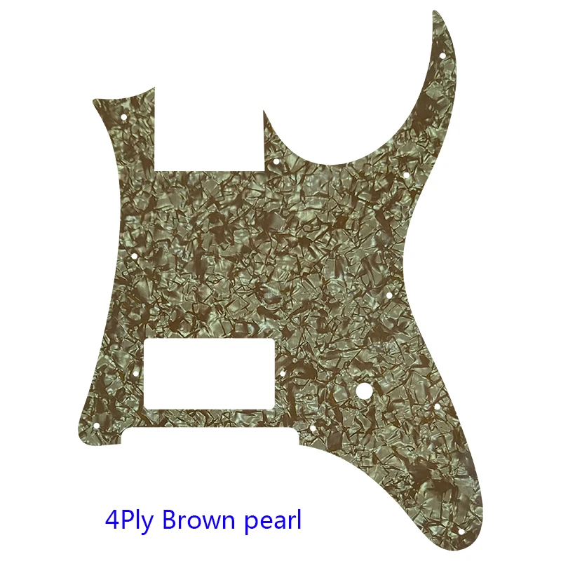 Pleroo Custom Guitar Parts - For MIJ Ibanez RG 350 EX Guitar Pickguard Blank With Bridge Humbucker Pickup Scratch Plate Black Pleroo Custom Guitar Parts - For MIJ Ibanez RG 350 EX Guitar Pickguard Blank With Bridge Humbucker Pickup Scratch Plate Black