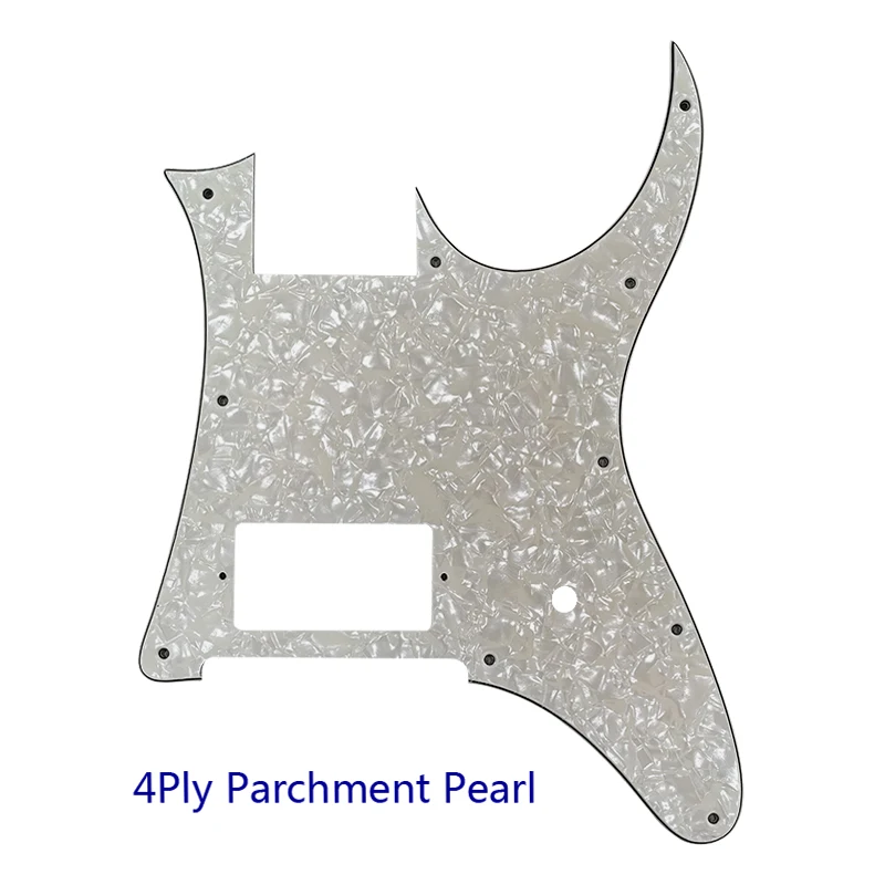 Pleroo Custom Guitar Parts - For MIJ Ibanez RG 350 EX Guitar Pickguard Blank With Bridge Humbucker Pickup Scratch Plate Black Pleroo Custom Guitar Parts - For MIJ Ibanez RG 350 EX Guitar Pickguard Blank With Bridge Humbucker Pickup Scratch Plate Black
