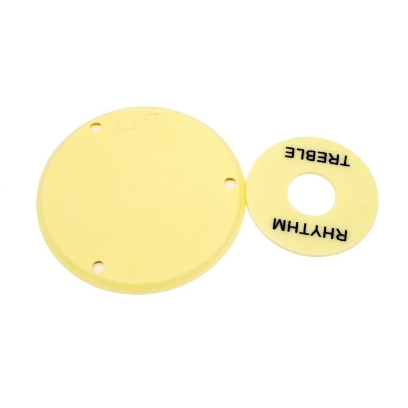 Standard LP Pickguard/Control Backplate/Switch Cavity Cover Mounting Screw for Les Paul Styles Guitar, 1Ply Black/Yellow Standard LP Pickguard/Control Backplate/Switch Cavity Cover Mounting Screw for Les Paul Styles Guitar, 1Ply Black/Yellow