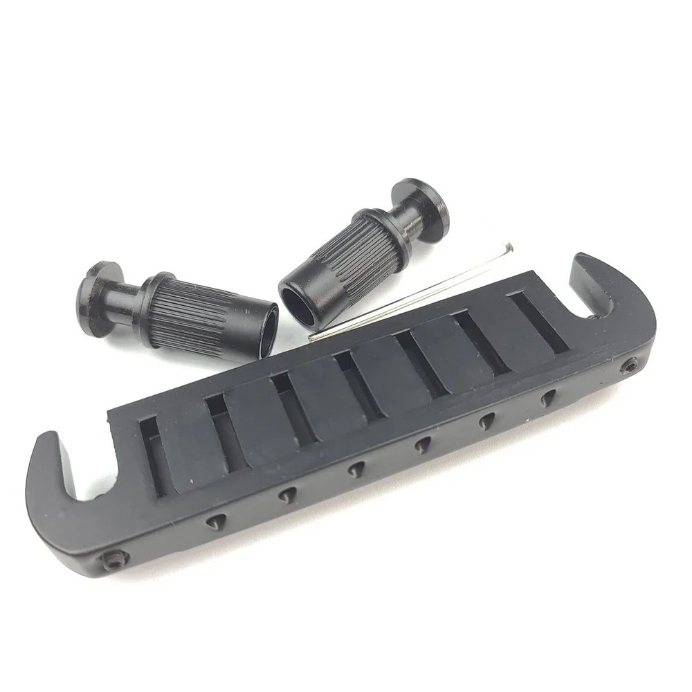 Wilkinson WOGT3 Tailpiece Bridge For LP Electric Guitar Chrome Silver Adjustable Wraparound Wilkinson WOGT3 Tailpiece Bridge For LP Electric Guitar Chrome Silver Adjustable Wraparound