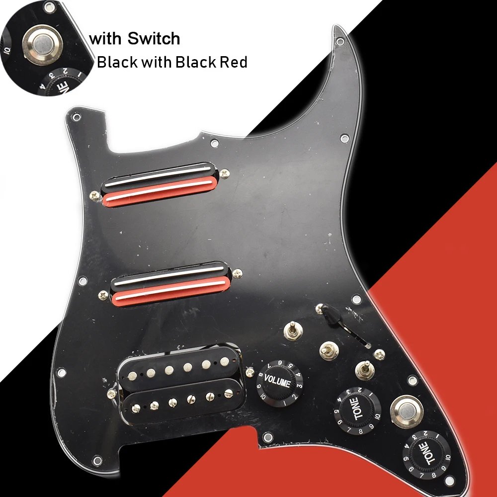 Black with Red Black