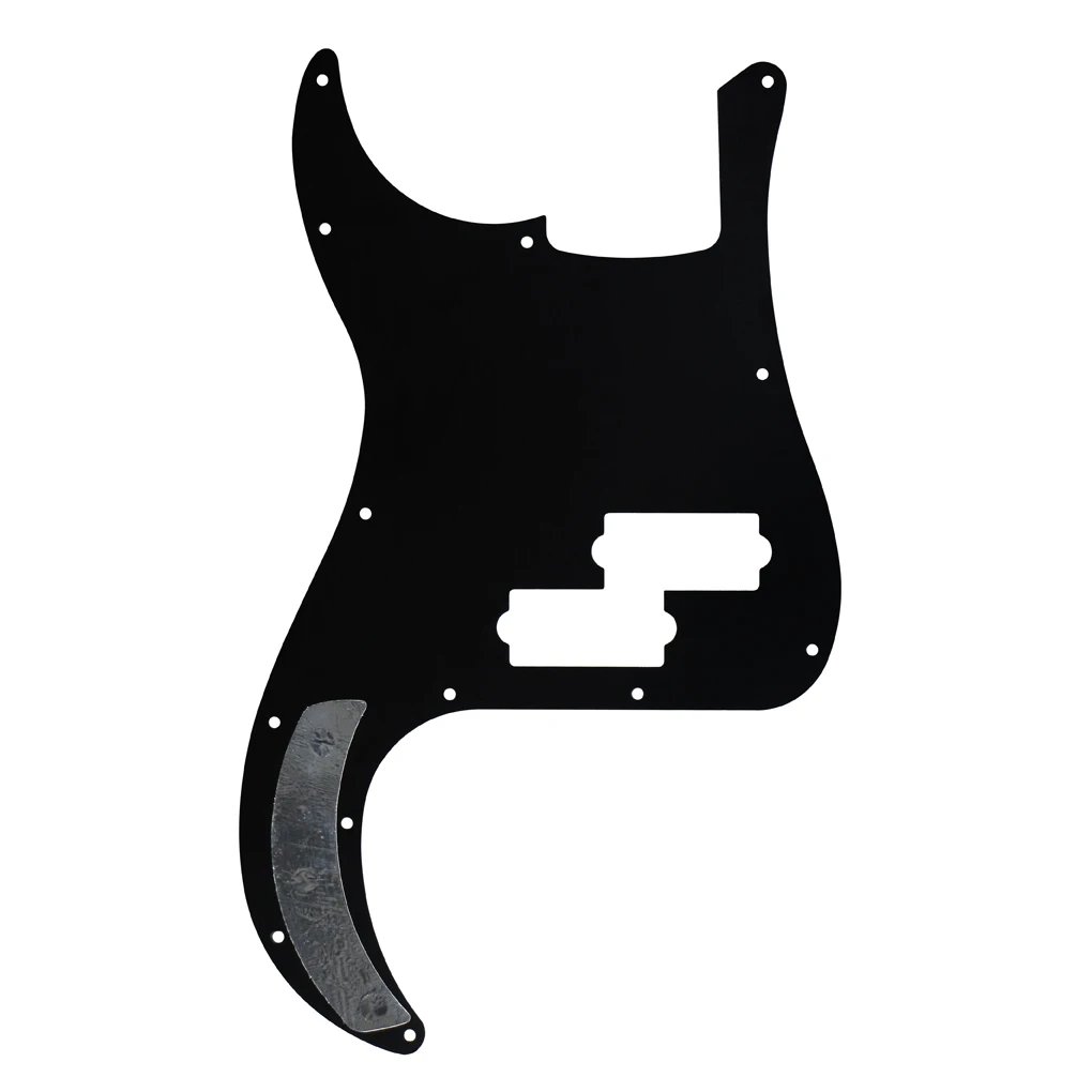 FLEOR 1PCS PB Bass Pickguard Bass 4 Strings PB Bass Scratch Plate 13 Holes with Pickguard Screws