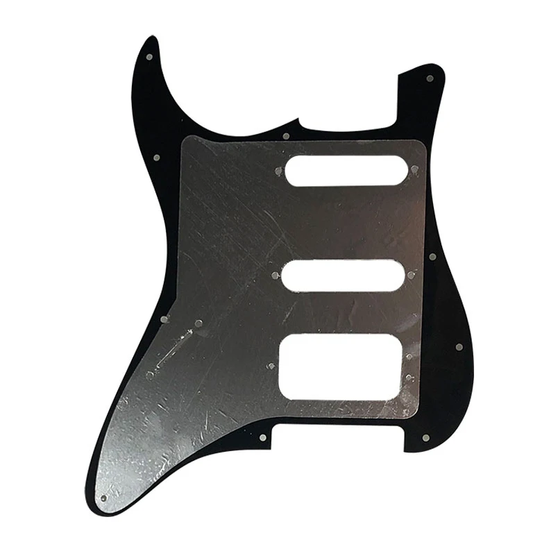 Pleroo Custom Guitar Pickguards Suit - For 11 Screw Hole  Strat  Humbucker HSS Guitar No Control Hole Scratch Plate