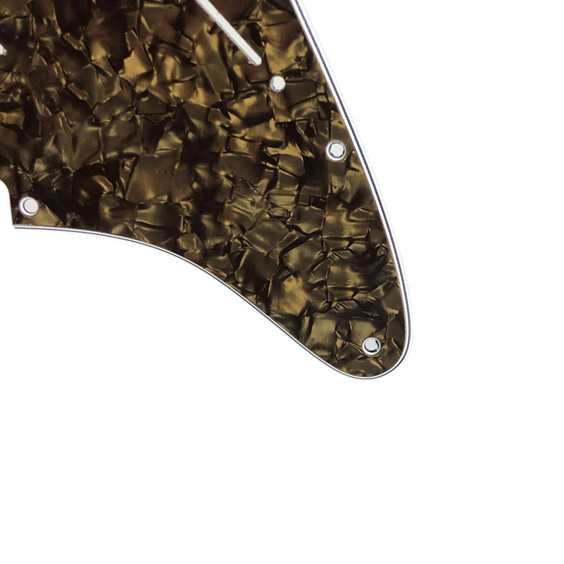 Pleroo Custom Guitar Pickguards Suit - For 11 Screw Hole  Strat  Humbucker HSS Guitar No Control Hole Scratch Plate