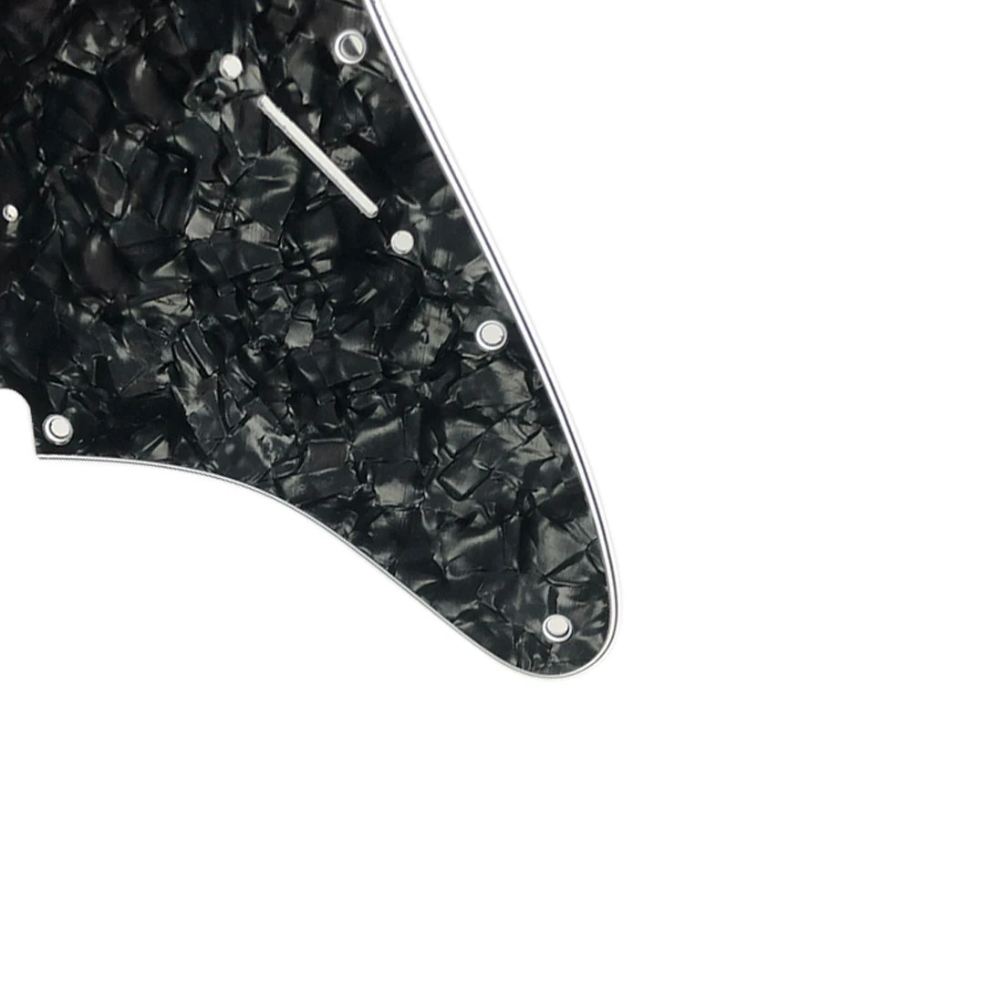 Pleroo Custom Guitar Pickguards Suit - For 11 Screw Hole  Strat  Humbucker HSS Guitar No Control Hole Scratch Plate