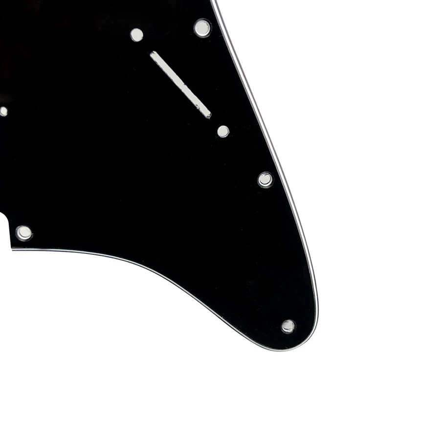 Pleroo Custom Guitar Pickguards Suit - For 11 Screw Hole  Strat  Humbucker HSS Guitar No Control Hole Scratch Plate