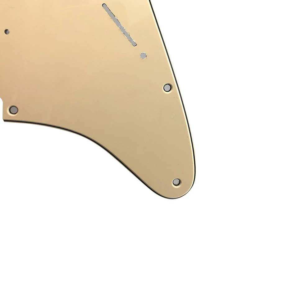 Pleroo Custom Guitar Pickguards Suit - For 11 Screw Hole  Strat  Humbucker HSS Guitar No Control Hole Scratch Plate