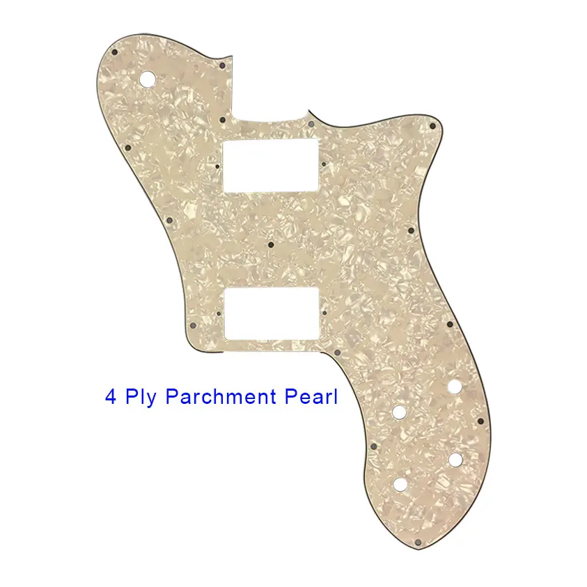 Feiman Custom Parts pickguard For US Fender '72 Tele Deluxe Reissue Guitar With PAF Humbucker Replacement Telecaster guitar