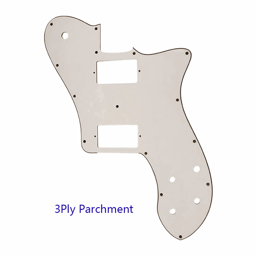 Feiman Custom Parts pickguard For US Fender '72 Tele Deluxe Reissue Guitar With PAF Humbucker Replacement Telecaster guitar