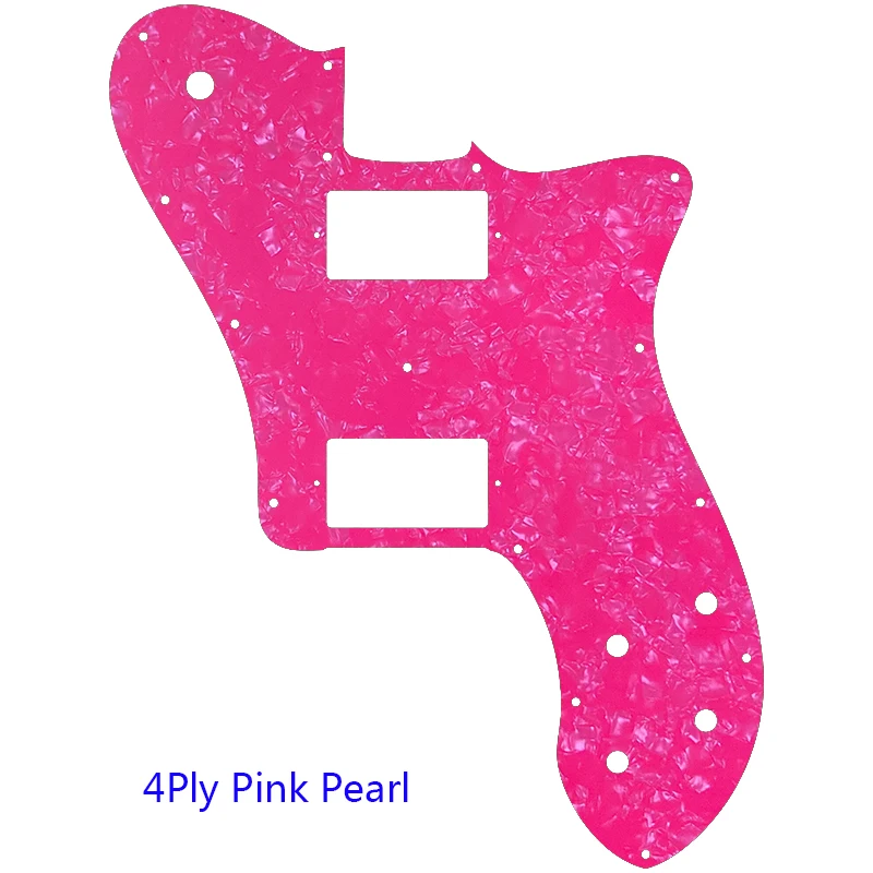 Feiman Custom Parts pickguard For US Fender '72 Tele Deluxe Reissue Guitar With PAF Humbucker Replacement Telecaster guitar