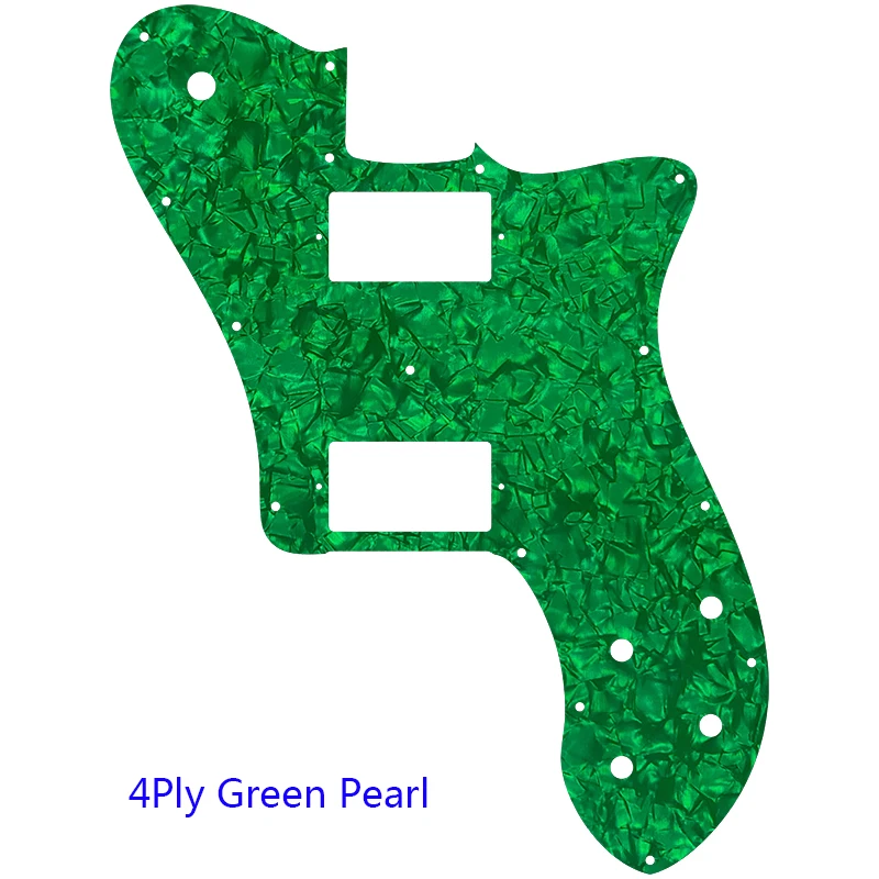 Feiman Custom Parts pickguard For US Fender '72 Tele Deluxe Reissue Guitar With PAF Humbucker Replacement Telecaster guitar
