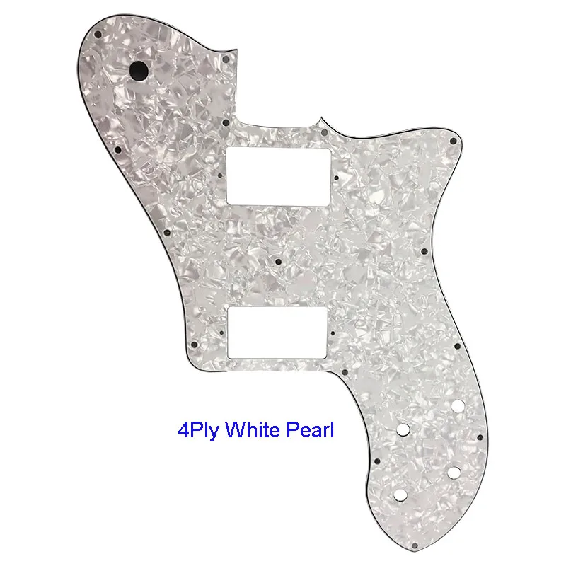 Feiman Custom Parts pickguard For US Fender '72 Tele Deluxe Reissue Guitar With PAF Humbucker Replacement Telecaster guitar