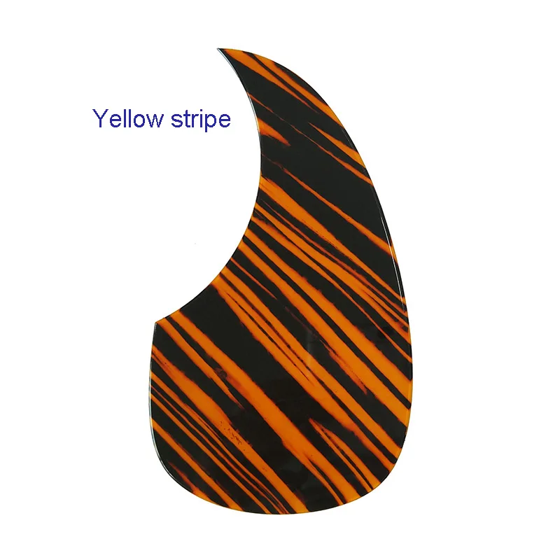 Pleroo Custom Guitar Pickgaurd - Great Elegant Bevelled Edge Acoustic Guitar Pickguard Teardrop Shape Multicolor Choice