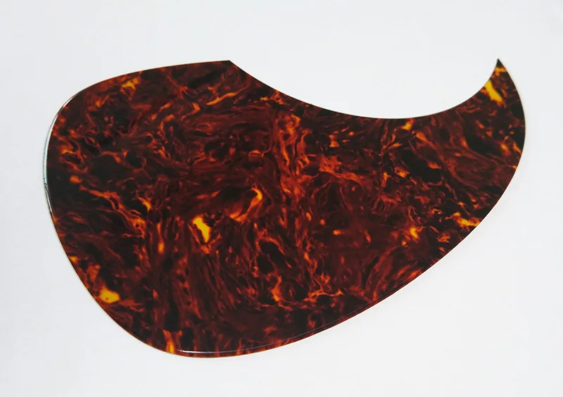 Pleroo Custom Guitar Pickgaurd - Great Elegant Bevelled Edge Acoustic Guitar Pickguard Teardrop Shape Multicolor Choice