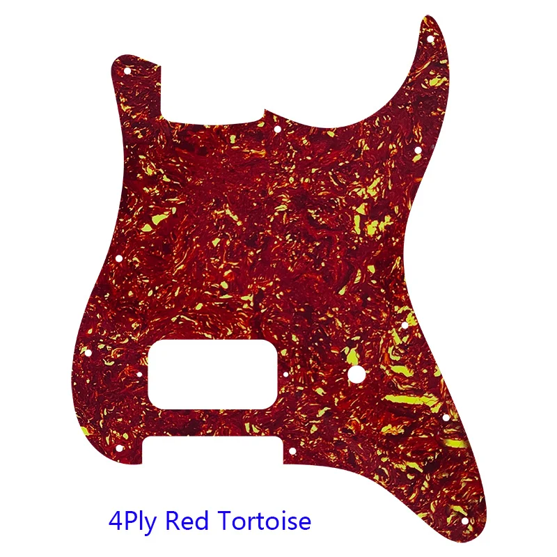 Feiman Custom Parts 11 Screw Holes Pickguards Suit For Fender Tom Delonge Strat Guitar US Spec Strat With Bridge Humbucker