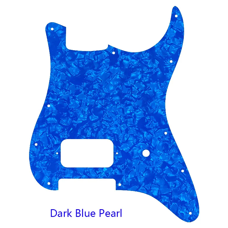 Feiman Custom Parts 11 Screw Holes Pickguards Suit For Fender Tom Delonge Strat Guitar US Spec Strat With Bridge Humbucker