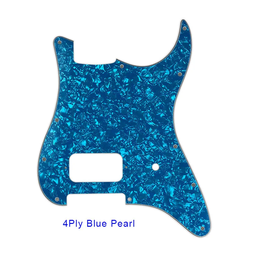 Feiman Custom Parts 11 Screw Holes Pickguards Suit For Fender Tom Delonge Strat Guitar US Spec Strat With Bridge Humbucker