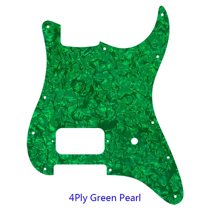 Feiman Custom Parts 11 Screw Holes Pickguards Suit For Fender Tom Delonge Strat Guitar US Spec Strat With Bridge Humbucker