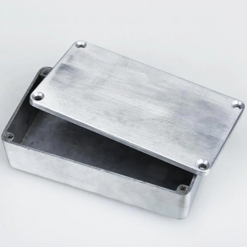1590B Effects Pedal Enclosure with Screws Aluminum Guitar Effect Cases Holder Replacement Durable Musical Instrument Kit 1590B Effects Pedal Enclosure with Screws Aluminum Guitar Effect Cases Holder Replacement Durable Musical Instrument Kit